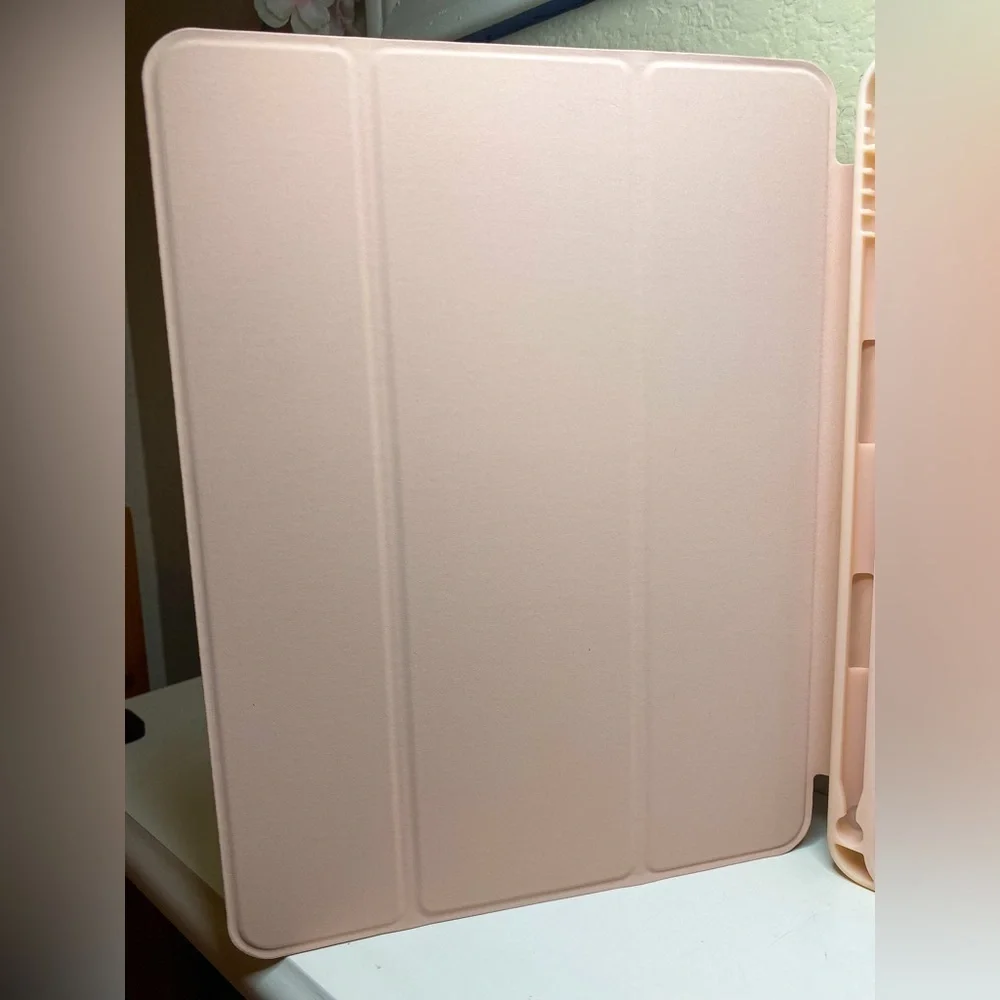 Blush iPad Foldable Protective Case